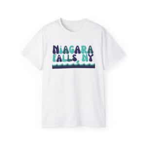 Adult Unisex Cotton T-Shirt - Wavy Collection